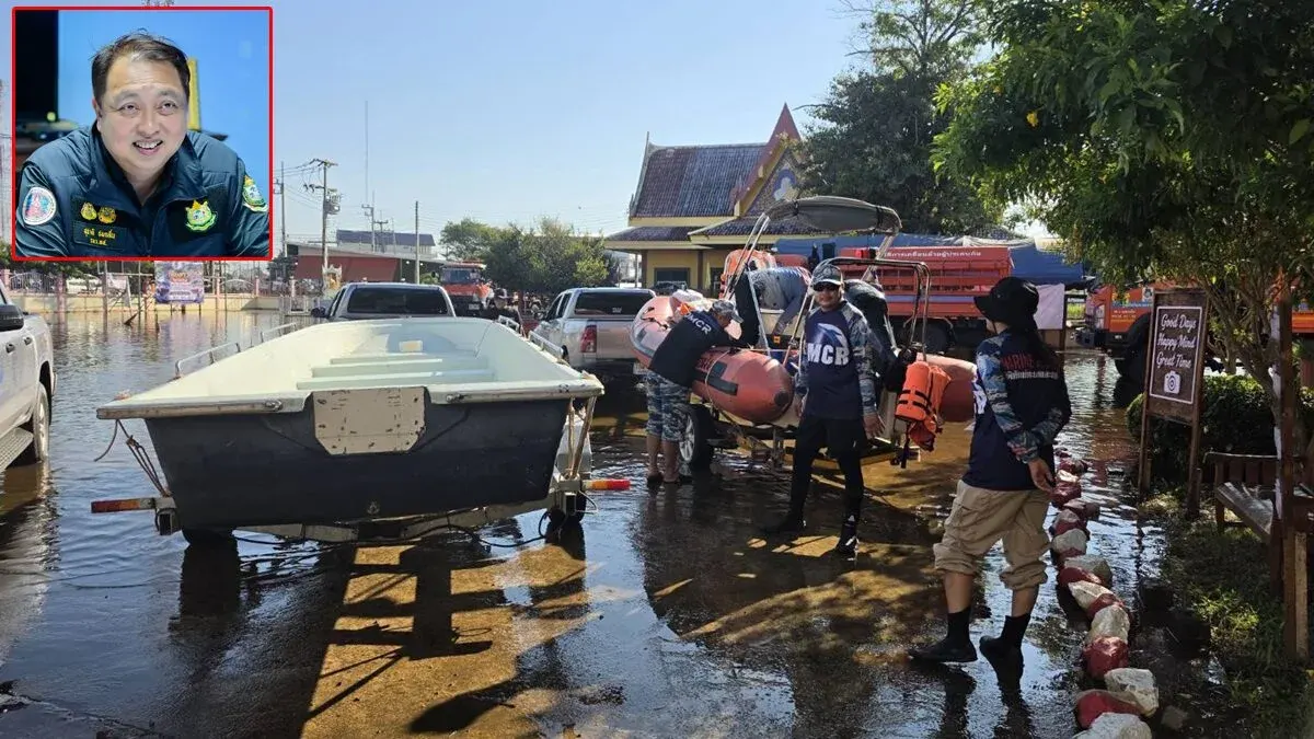 Thai Minister Deploys Boats, Pumps to Aid Eastern Flood Victims