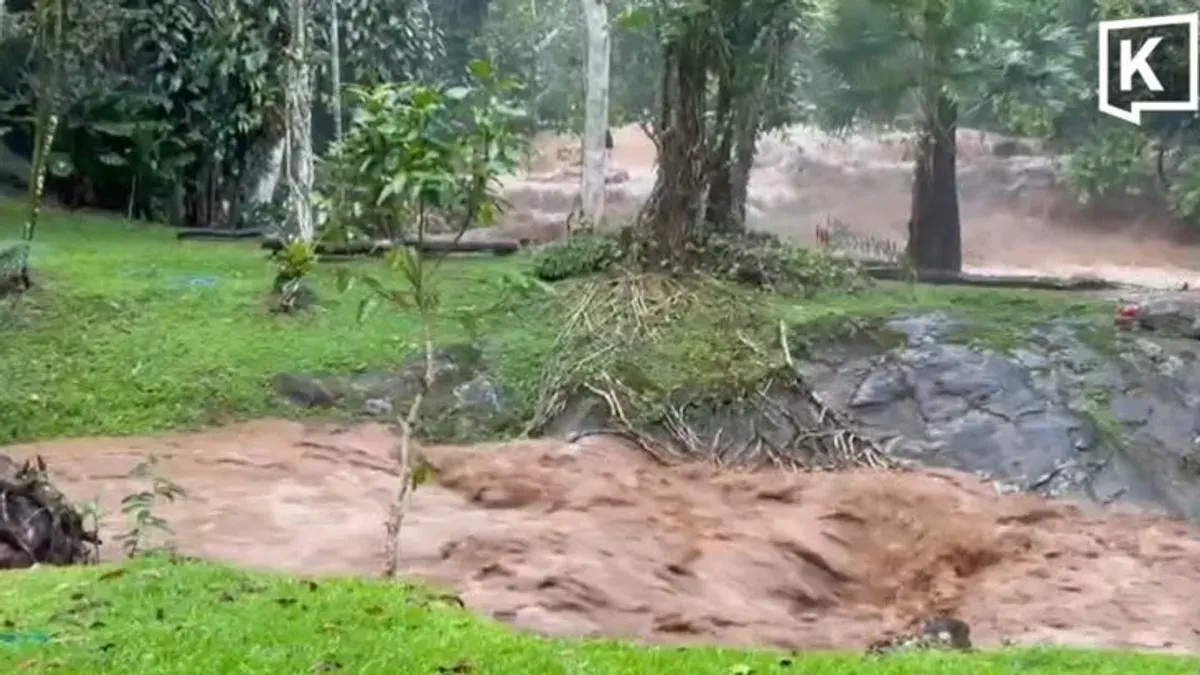Flash Flood Hits Chiang Mai Waterfall, Visitors Warned