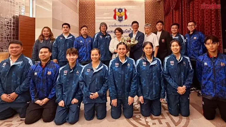 Thai Table Tennis Team Honored After Asian Games 2026 Bronze