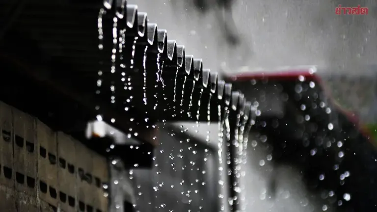 Heavy Rain Forecast Across 34 Thai Provinces Tomorrow