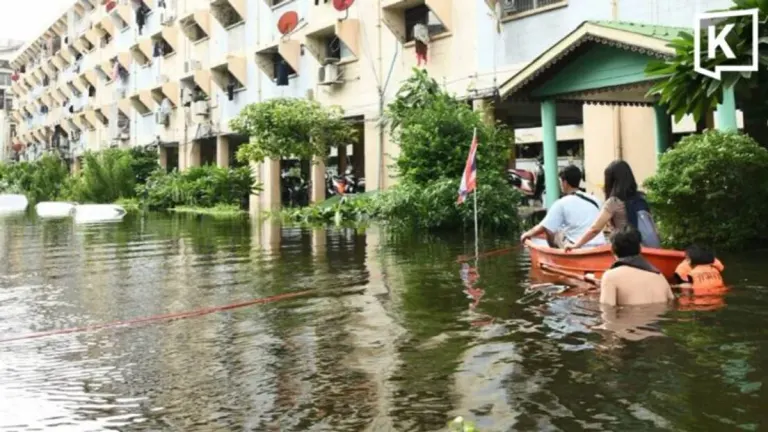 Floods Impact 2.45 Million Across Thailand, Aid Prepared