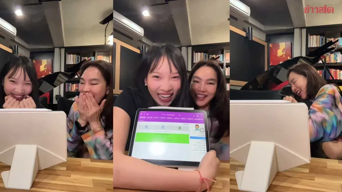 Tuk Chanokwanan Joy As Daughter Passes Dental School Exam