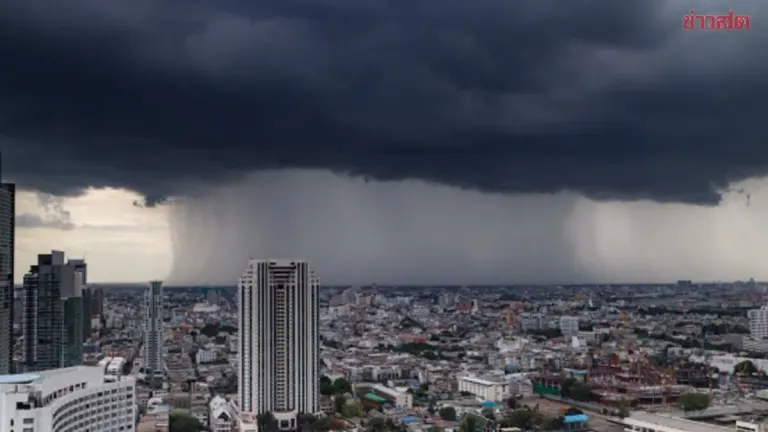 Thailand's Meteorological Department Warns 43 Provinces of Heavy Rainfall