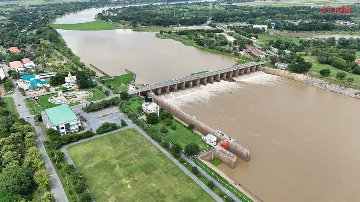 Irrigation Dept Cuts Chao Phraya Dam Release to Aid Public