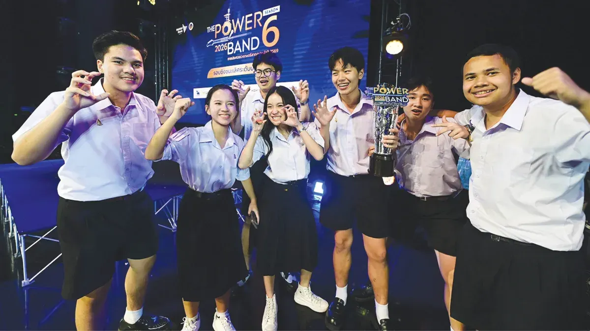 Preparatory School Band Wins Thailand's Power Band 2026 Championship