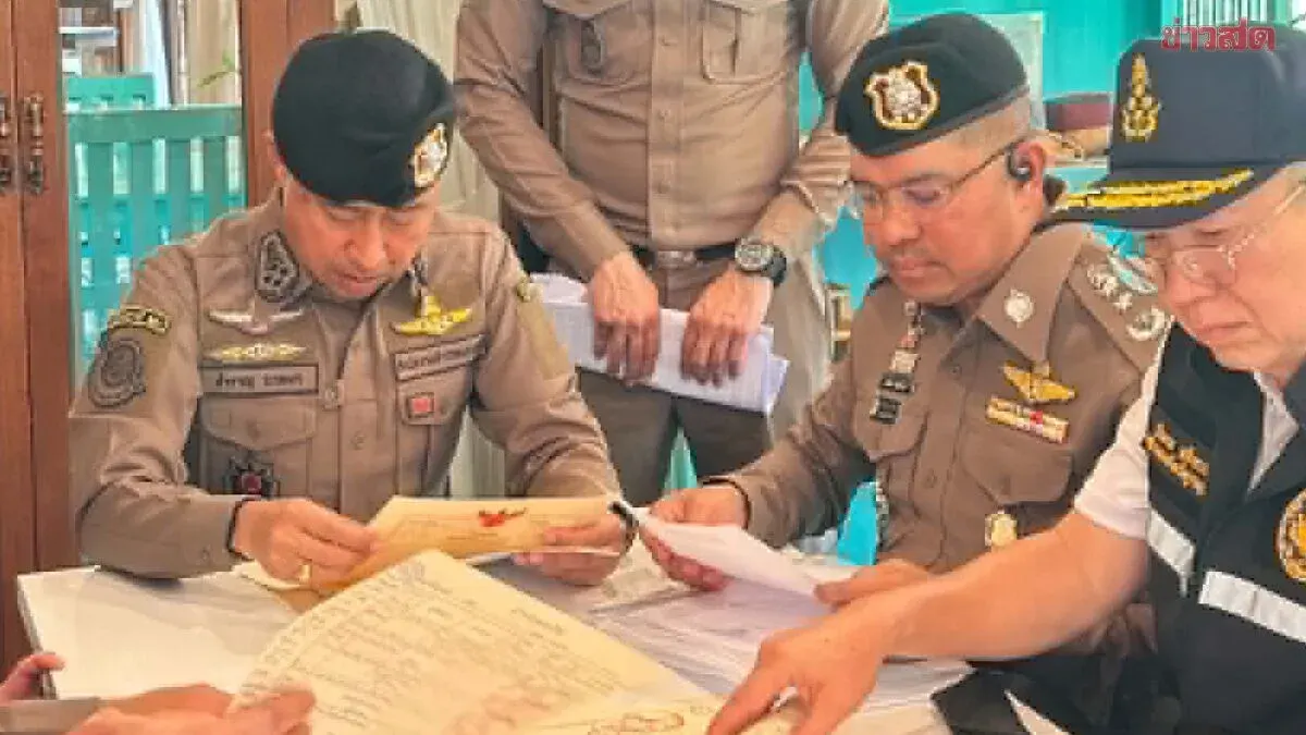 Phangan Island Raid Busts 32 Nominee Companies, Arrests 22 Foreigners, Seizes 40 Rai of Land