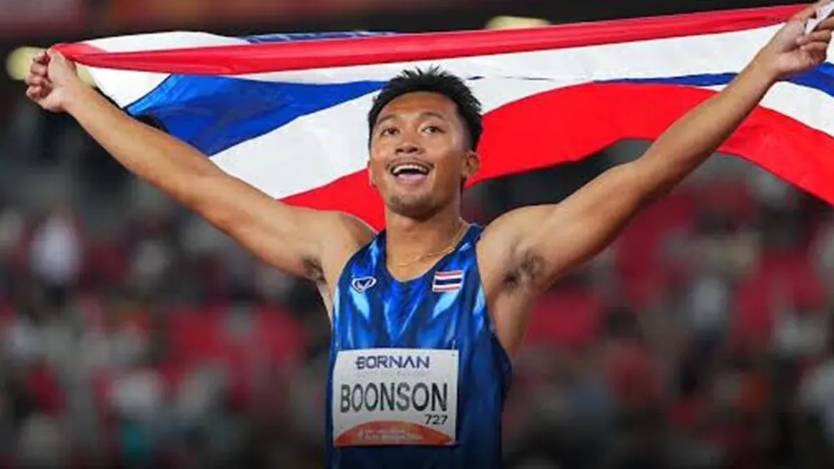 Thai Sprinter Phuriplon Leads Asia in 100m, 200m Rankings