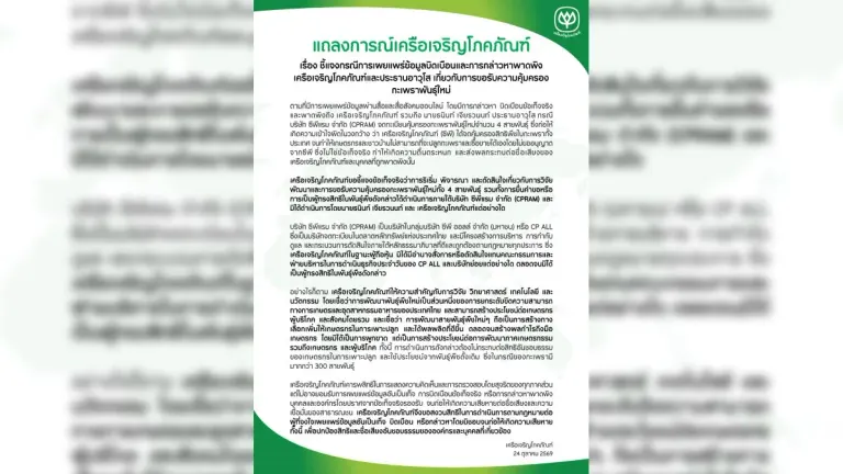 CP Group Denies Patenting All Thai Basil Varieties