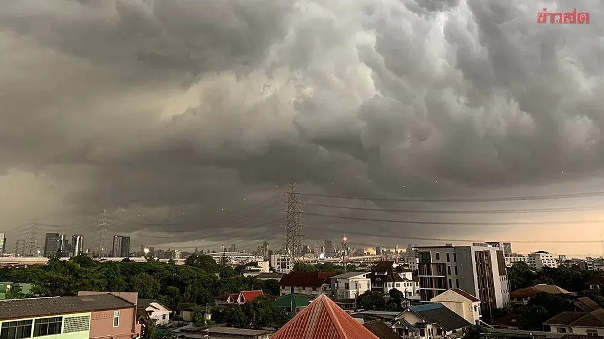 Thailand Braces for Severe Thunderstorms, Hail, Strong Winds Oct 10-13