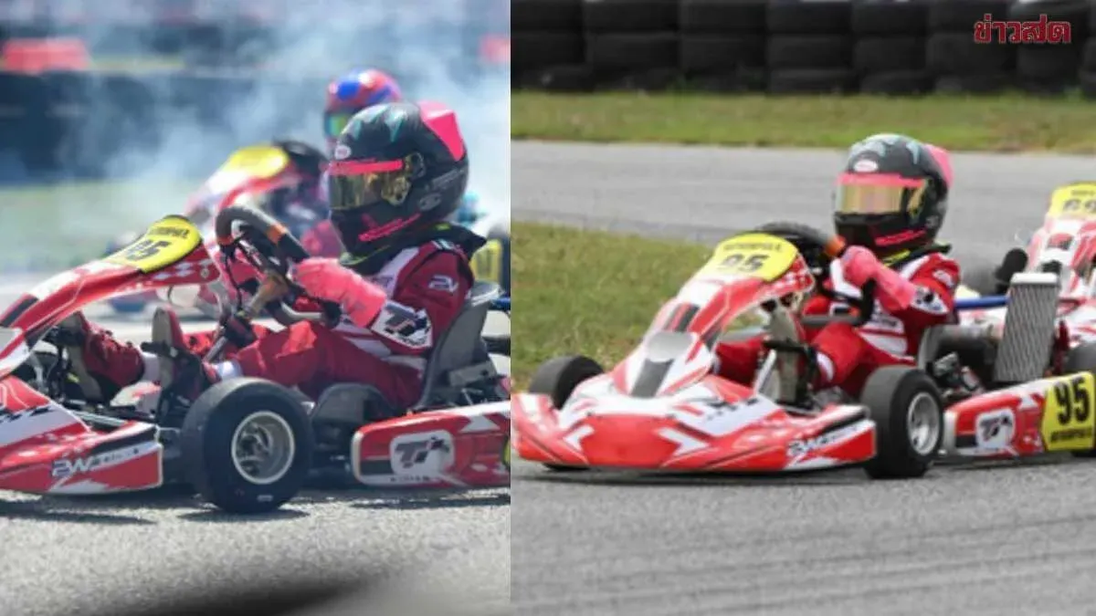 Seven-Year-Old Girl Wins Super Kart Thailand Championship