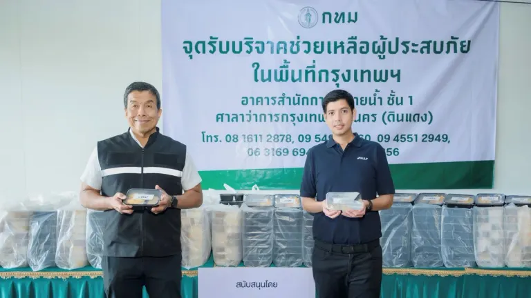 Gulf Delivers 16,000 Meals to Bangkok Flood Victims