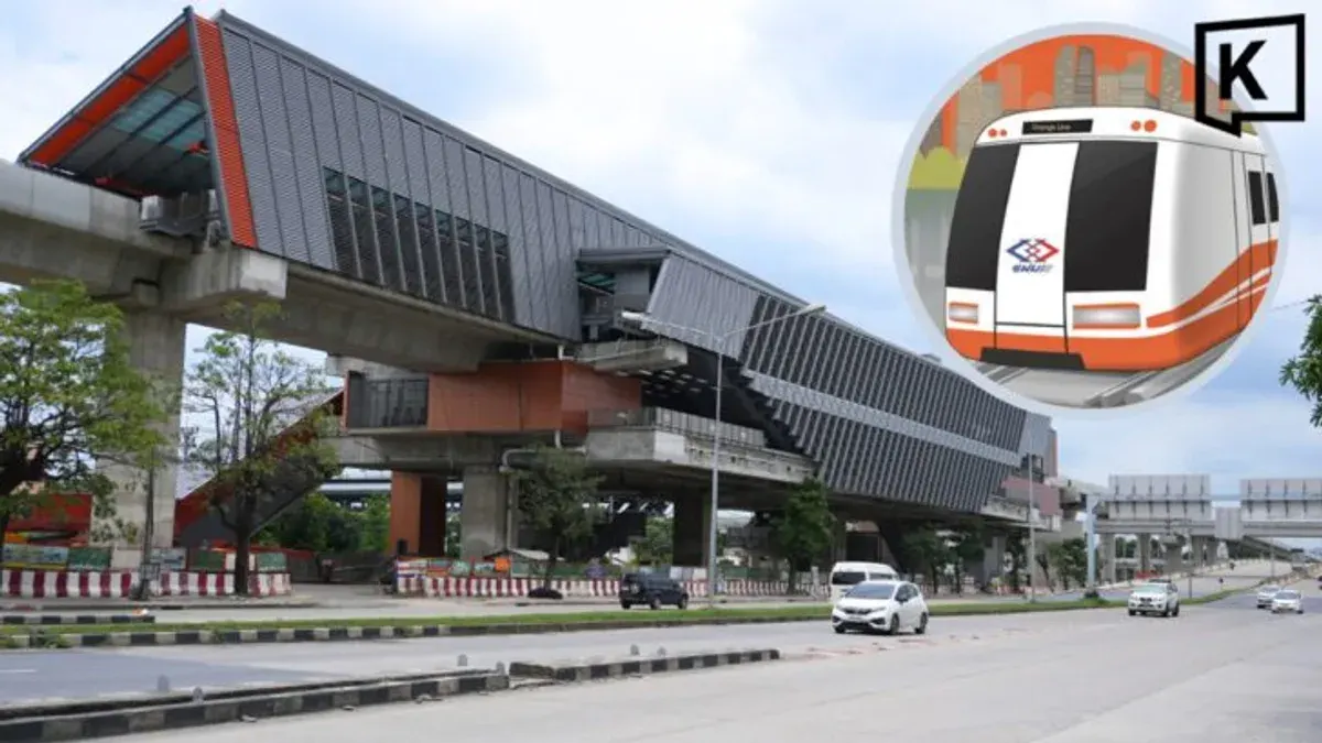 Bangkok Orange Line Eastern Section to Start Trial Runs December 2027