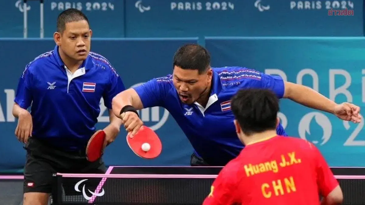 Thai Para Pong Pair Targets Title Defense After Norton Upset