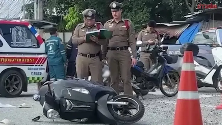 Six-Wheel Truck Crushes Motorcyclist En Route to Job Interview