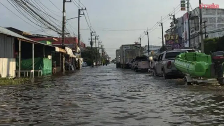 Severe Flooding Strikes Prachinburi, One Dead, Thousands Affected