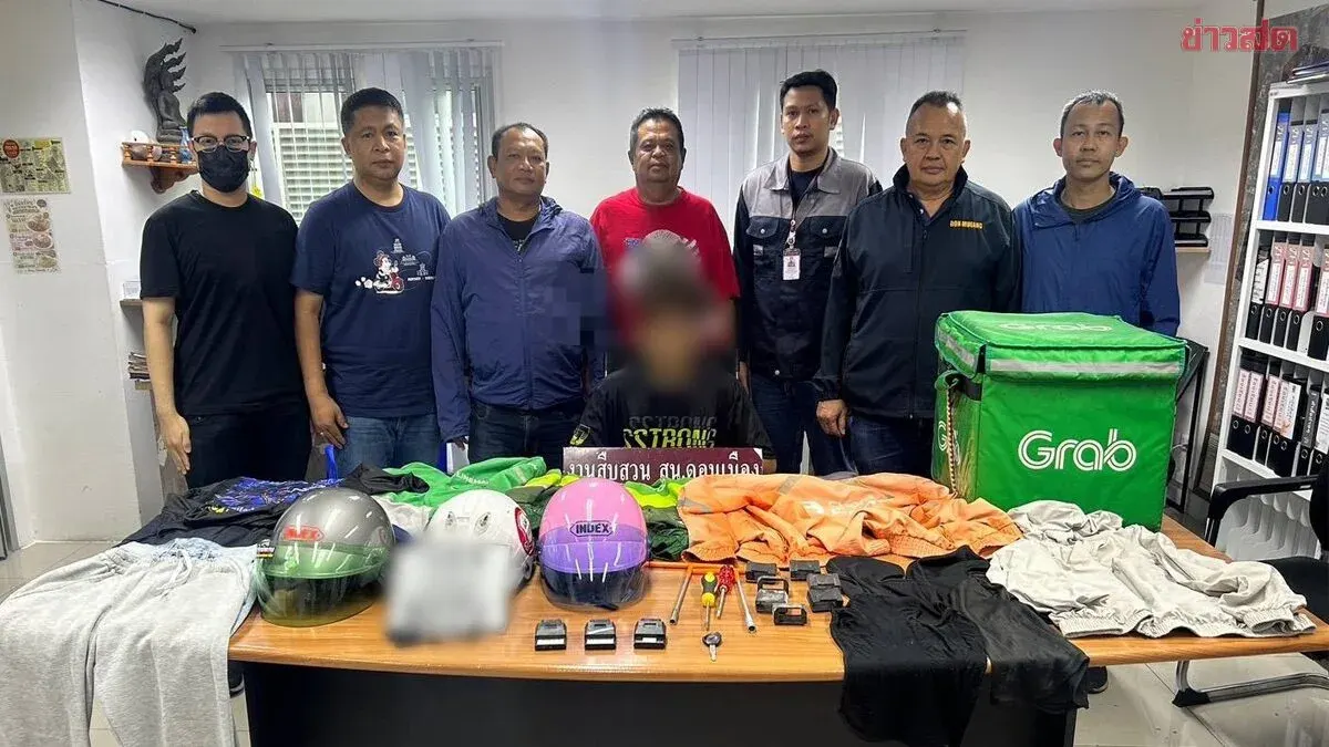 Police Arrest Motorbike Rider Stealing ECU Units