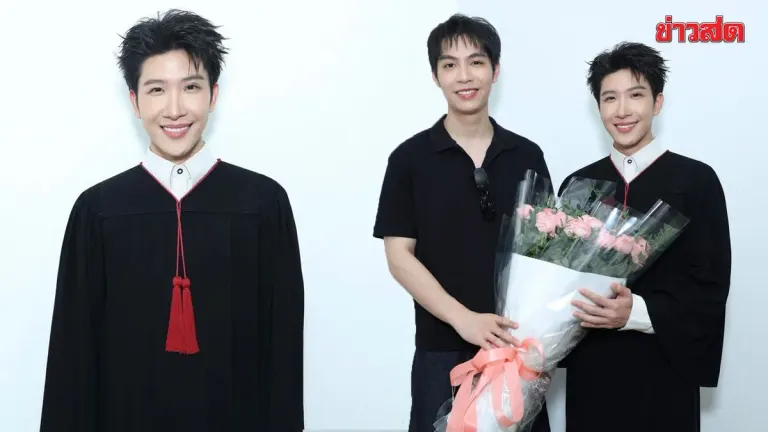 Thai Actor Khatang Thanawat Earns Environmental Engineering Degree