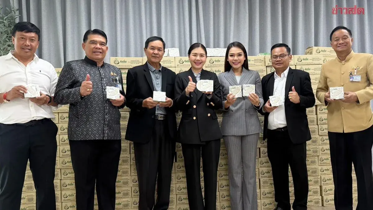 Pheu Thai MPs Deliver GI Rice to Flood Victims