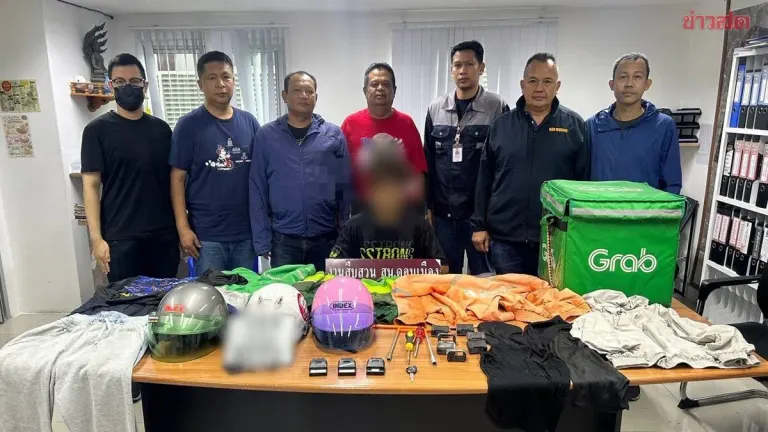Bangkok Police Arrest Fake Rider Stealing Motorcycle ECU Units