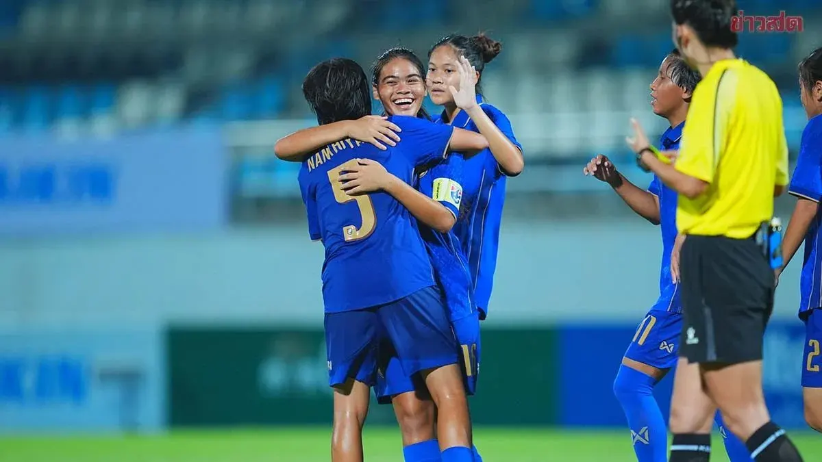 Thai U-17 Women Crush Macau 9-0 in Asian Qualifiers