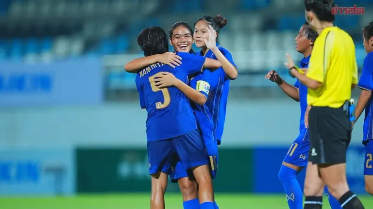 Thai U-17 Women Crush Macau 9-0 in Asian Qualifiers