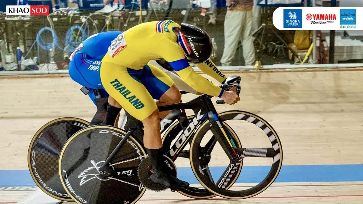 Thai Cyclist Jay Advances to Asian Games Sprint Quarterfinals