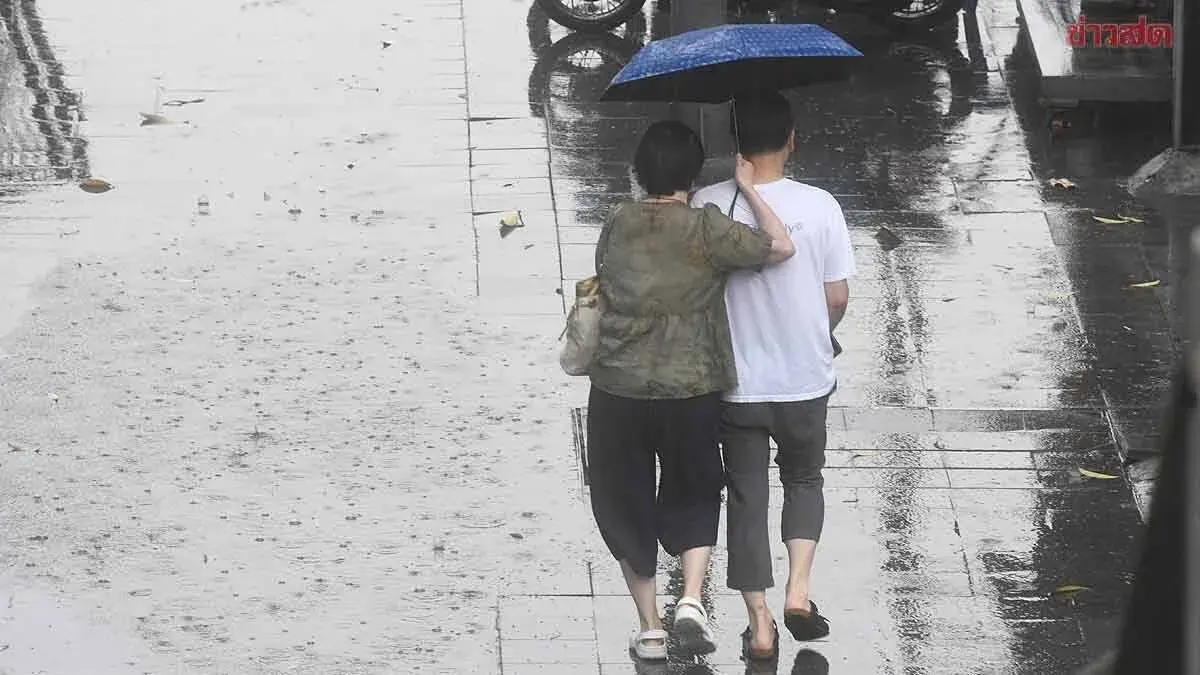 Meteorological Department Issues Fifth Severe Thunderstorm Warning for Northern, Northeastern, and Eastern Thailand