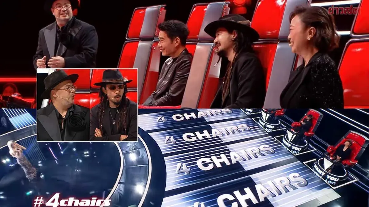 Singer Wins All Four Chairs on The Voice Thailand 2026