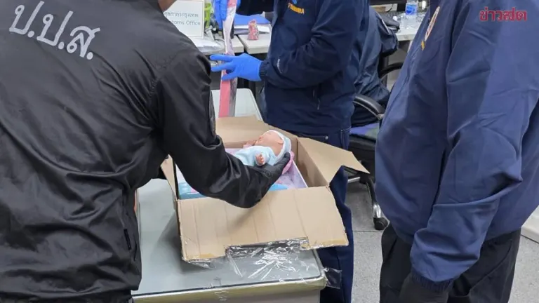 Thai Authorities Seize Ecstasy, Cocaine Hidden in Dolls from Europe