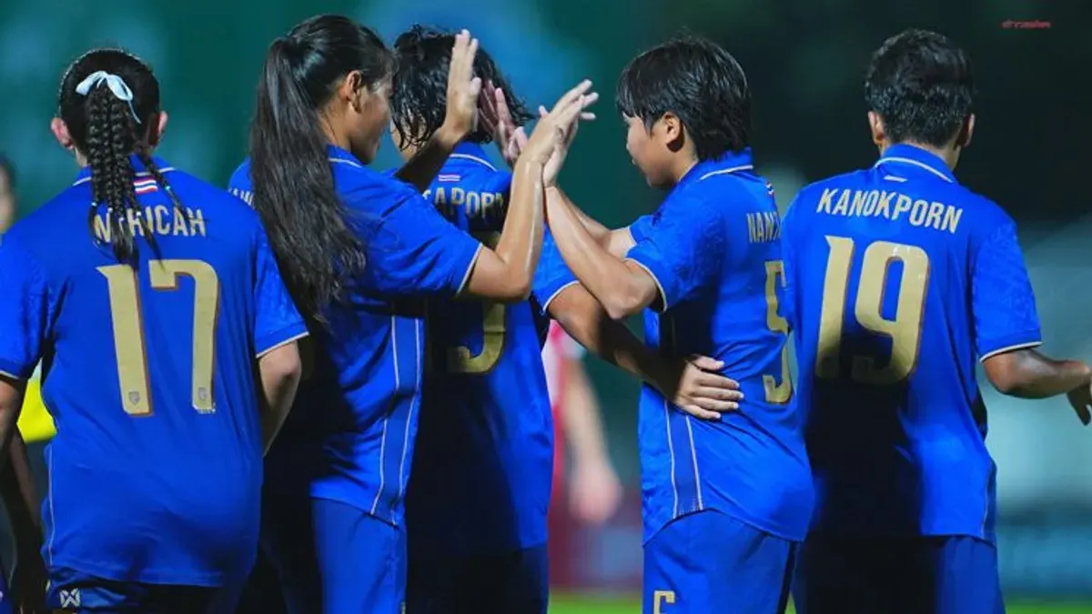 Thailand U-17 Women Crush Lebanon 5-0, Advance to Asian Finals