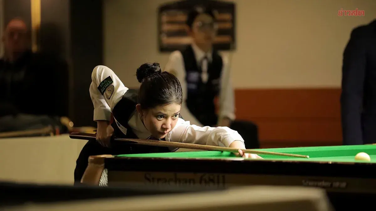 Thai Snooker Star Misses Australian Women's Open Title
