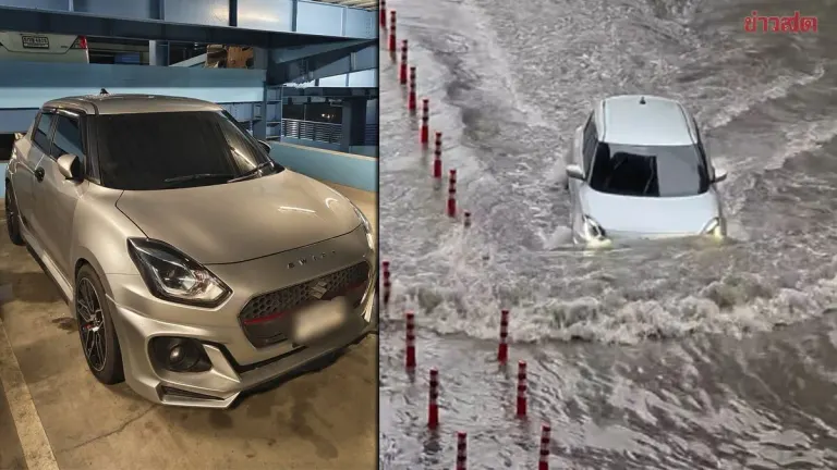 Swift Driver Who Forded Floodwaters Warns Against Copying Risky Stunt