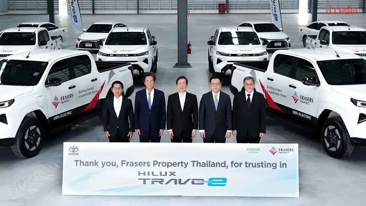 Toyota Delivers 17 Electric/Hybrid Vehicles to Fraser Property