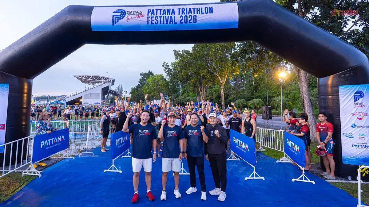 Pattana Triathlon Festival 2026 Draws 700+ Athletes to Chonburi