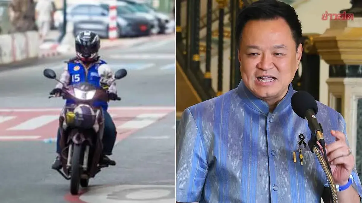 PM Orders Return to Orange Motorcycle Vests in Chonburi