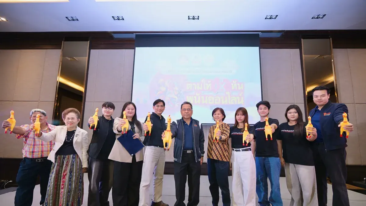 ThaiHealth Launches Youth Forum to Counter Online Gambling Risks