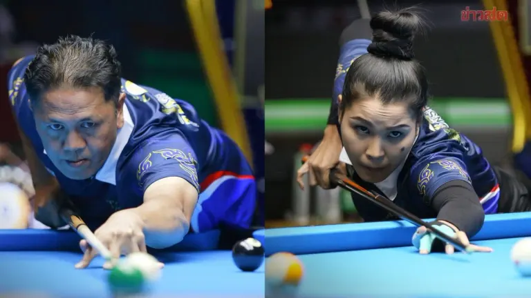 Boo and Nam Pattaya Win Thai Pool Championships