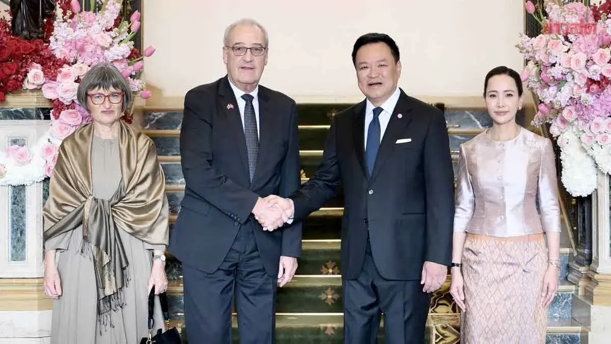 Swiss President Visits Thailand to Boost Trade, Investment Ties