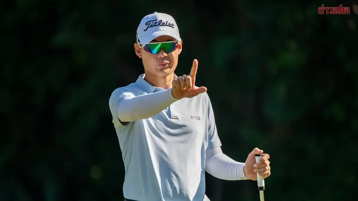 Phachara Khongwatmai Tied Third at Hong Kong Open