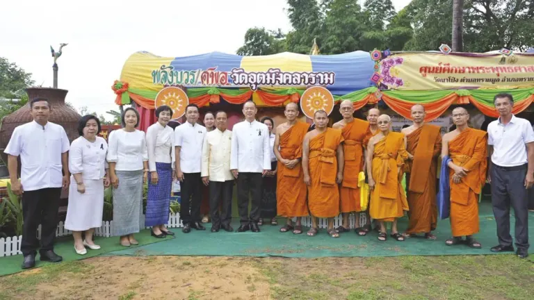 Yasothon Launches Buddhist Virtue Drive to Strengthen Community