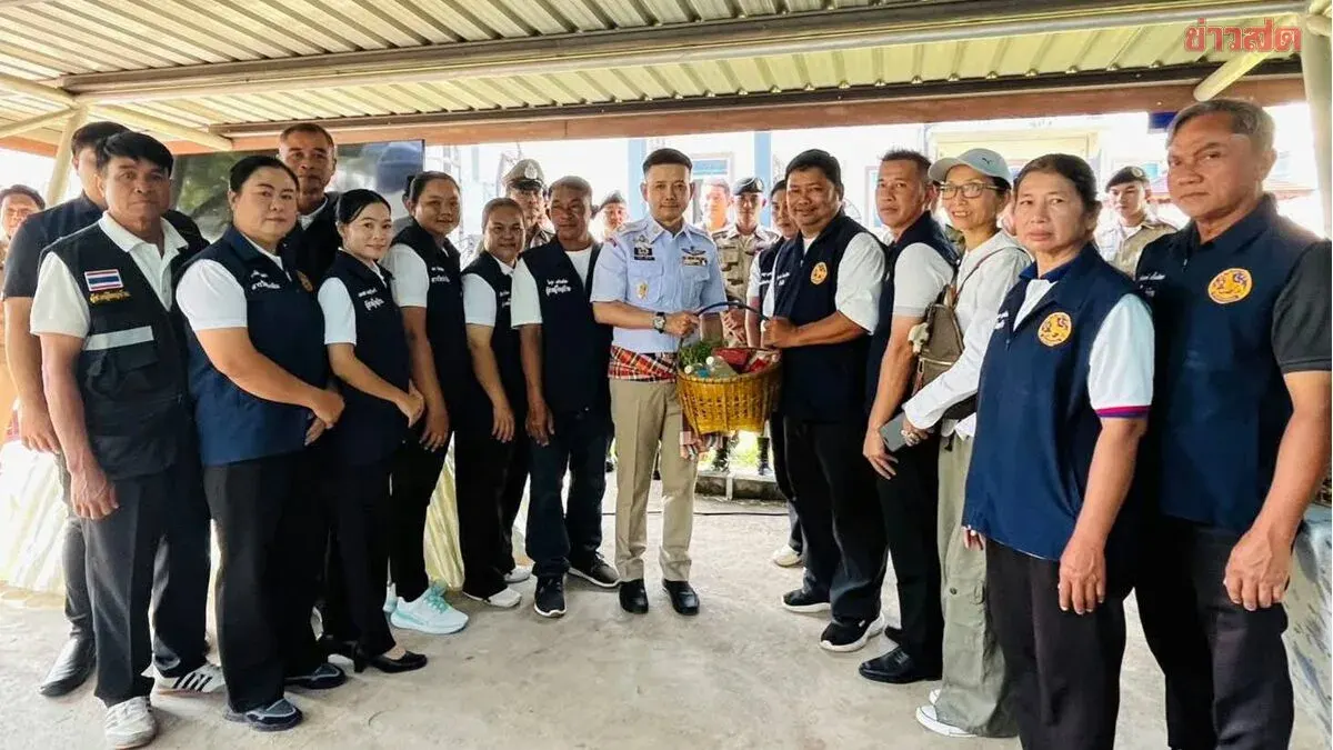 Lopburi Residents Welcome New Lam Sonthi District Chief Setthawut