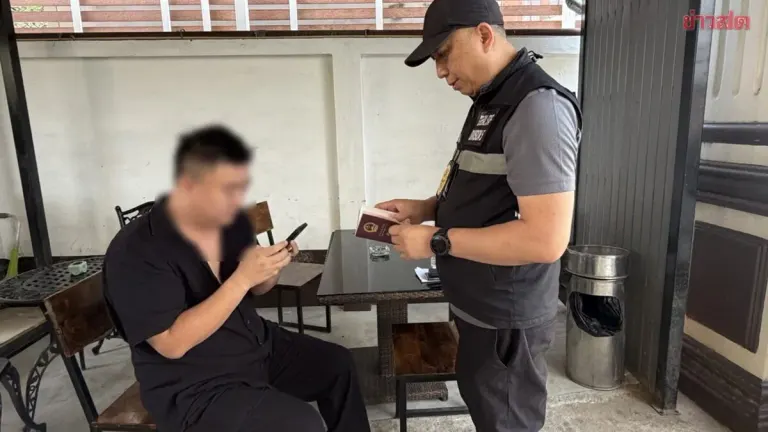 Chinese Fraud Suspect Arrested in Chiang Mai After Visa Overstay