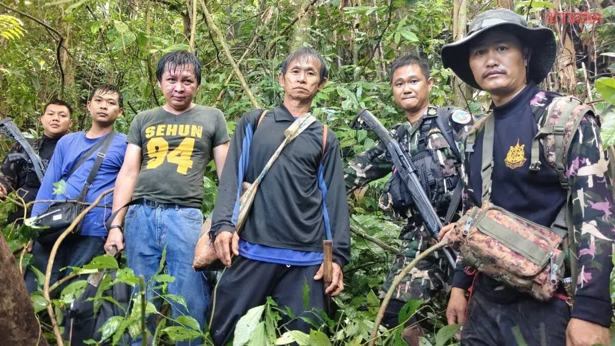 Two Missing Villagers Found Safe in Chiang Rai Forest