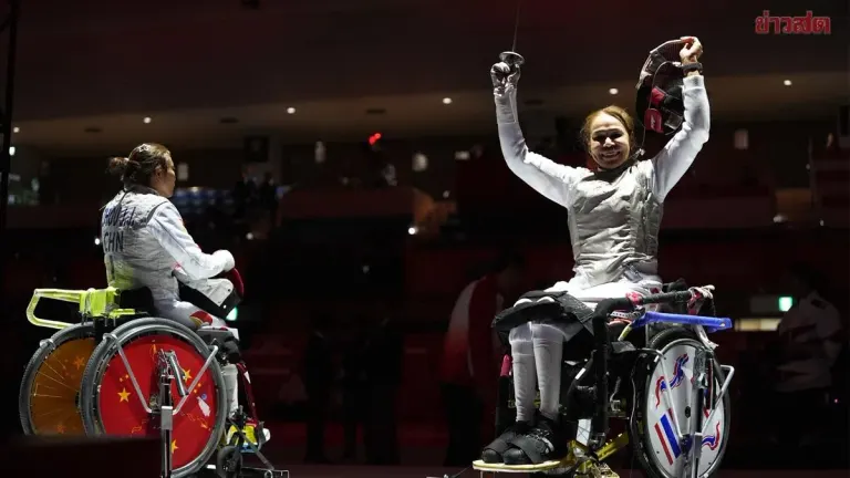 Thai Fencer Wins Silver at Asian Para Games 2026