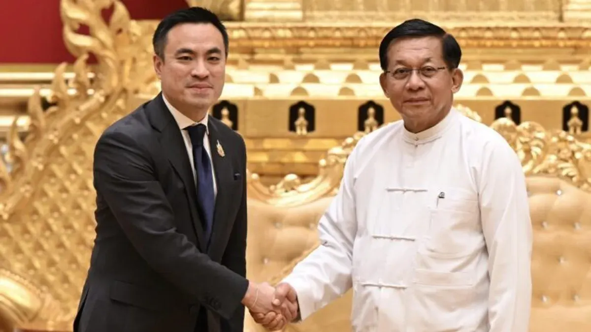 Thai Energy Minister Meets Myanmar President Over Gas Cooperation