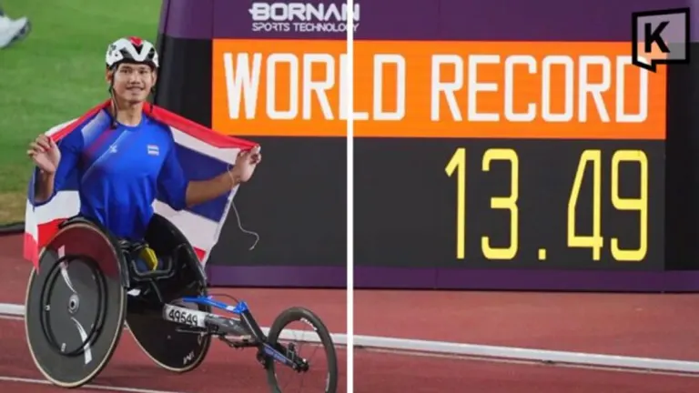 Thai Wheelchair Racers Win Gold, Set Records at Asian Para Games