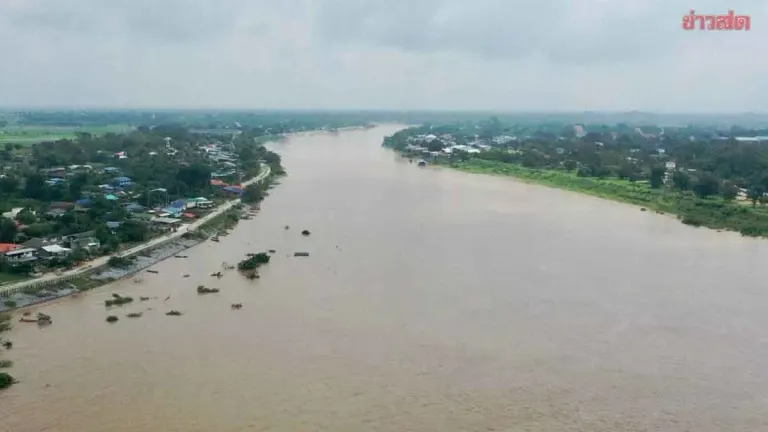 Authorities Warn of Rising Water Levels in Chao Phraya Basin