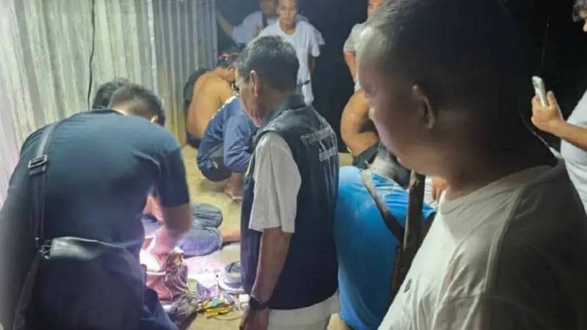 Five Arrested in Cherng Talay Gambling Raid, Phuket