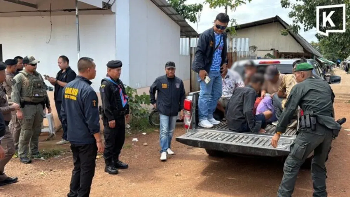 Thai Police Arrest 26 Cambodians in Sa Kaeo Raid