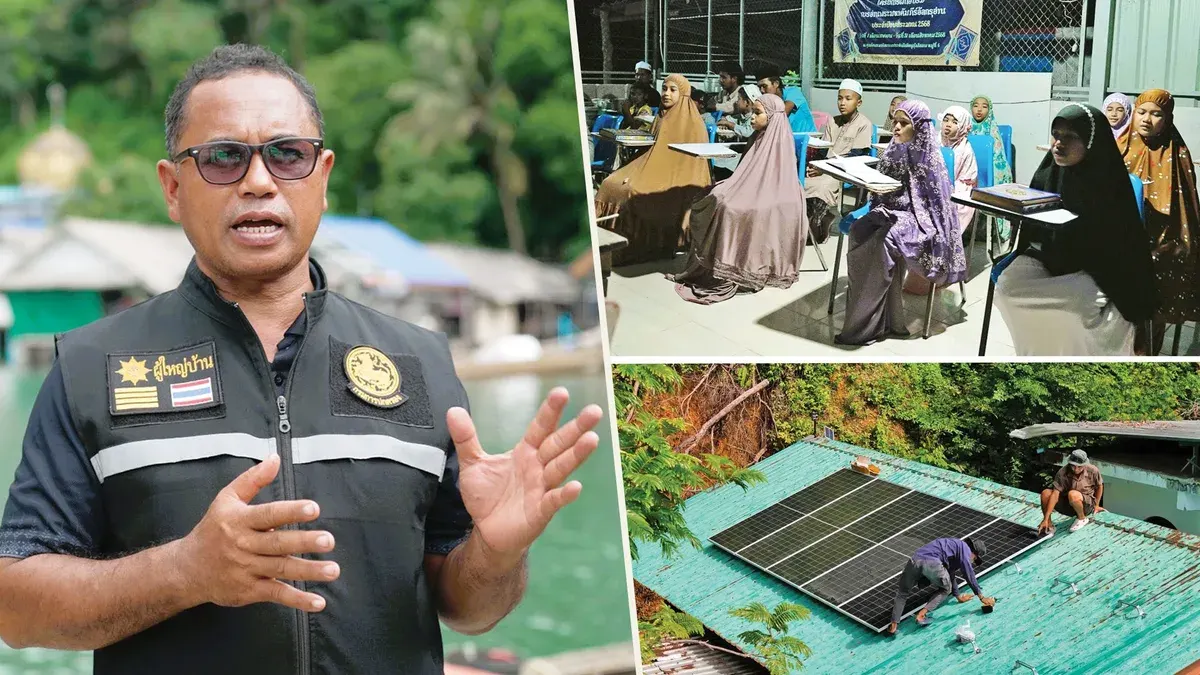 GULF Powers Ranong Village with Solar Energy